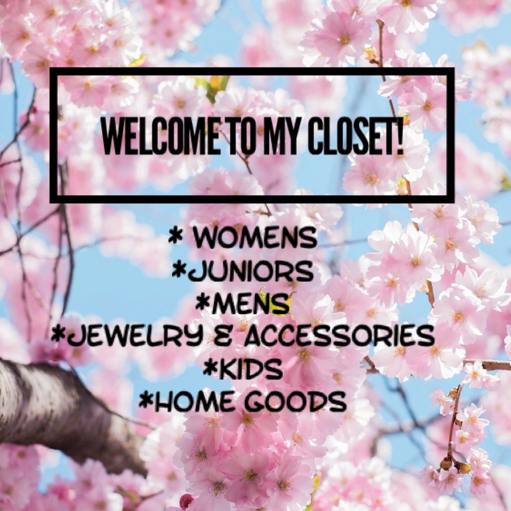 Bookmark my closet here to be notified of sales!